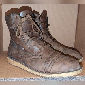 Olíberte Logan Combat Boots Leather